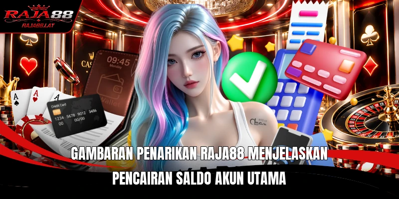 Gambaran Penarikan RAJA88 menjelaskan pencairan saldo akun utama