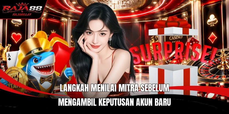 Langkah menilai mitra sebelum mengambil keputusan akun baru