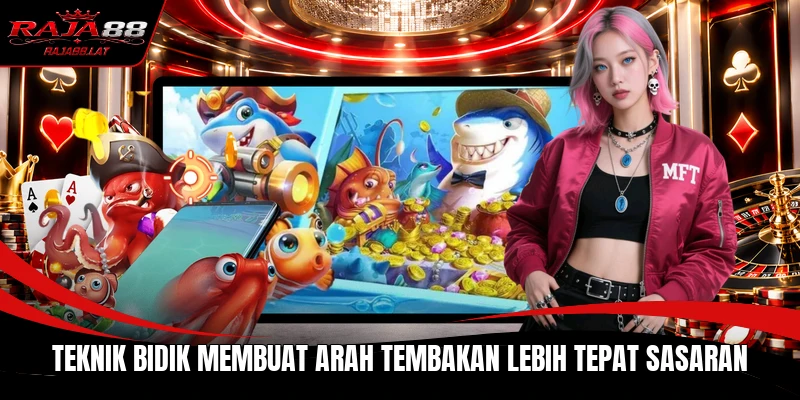 Teknik bidik membuat arah tembakan lebih tepat sasaran